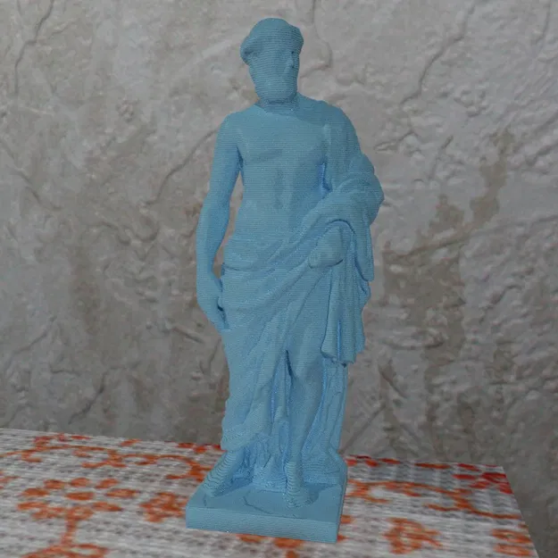 Tượng nam thần Hy Lạp in 3D chất lượng cao không cần support - Image 1