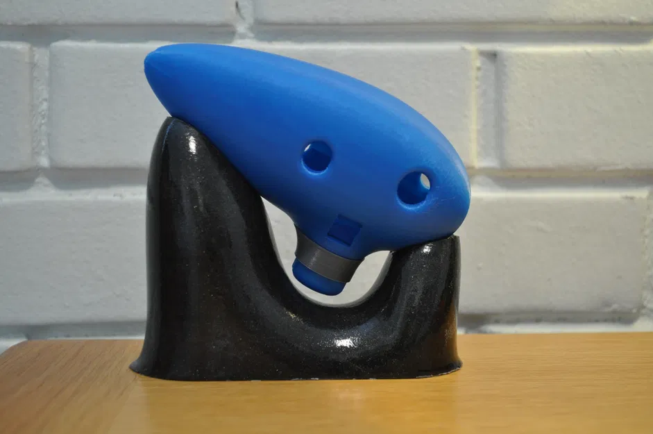 Đế trưng bày Ocarina Of Time kèm biểu tượng Triforce - Image 4