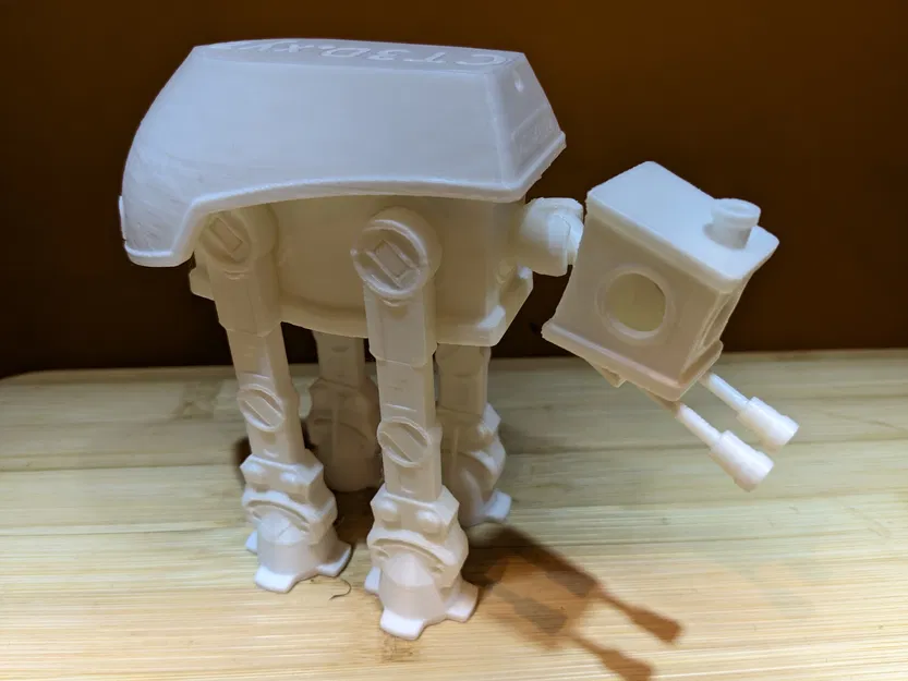 BENCHWARS - Mô hình Benchy AT-AT với phần đầu linh hoạt - Image 1