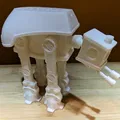 BENCHWARS - Mô hình Benchy AT-AT với phần đầu linh hoạt - Thumbnail 1