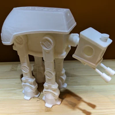 BENCHWARS - Mô hình Benchy AT-AT với phần đầu linh hoạt