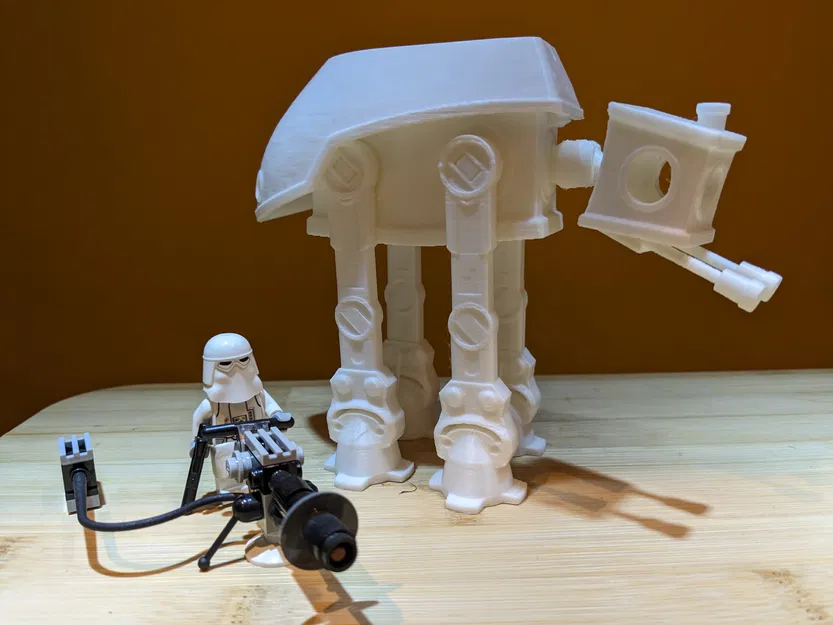 BENCHWARS - Mô hình Benchy AT-AT với phần đầu linh hoạt - Image 2