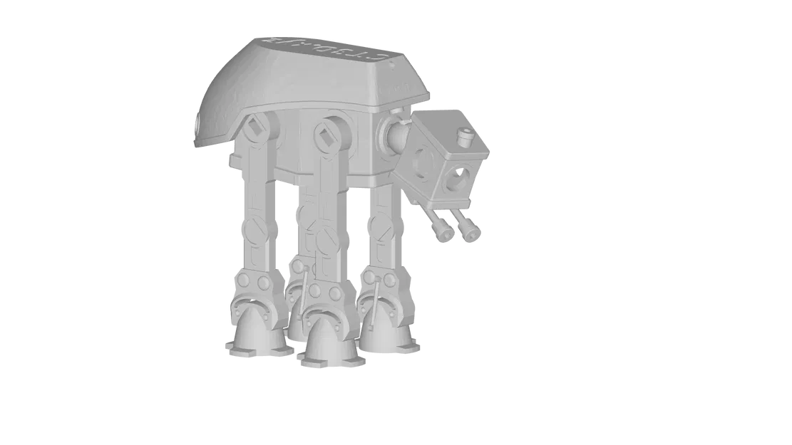 BENCHWARS - Mô hình Benchy AT-AT với phần đầu linh hoạt - Image 3