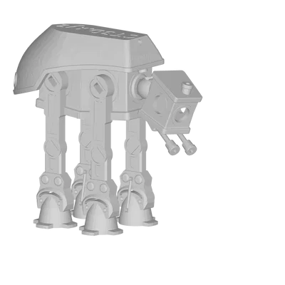 BENCHWARS - Mô hình Benchy AT-AT với phần đầu linh hoạt