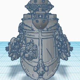 Mô hình Emperor-Class Benchy phong cách Warhammer cực chất