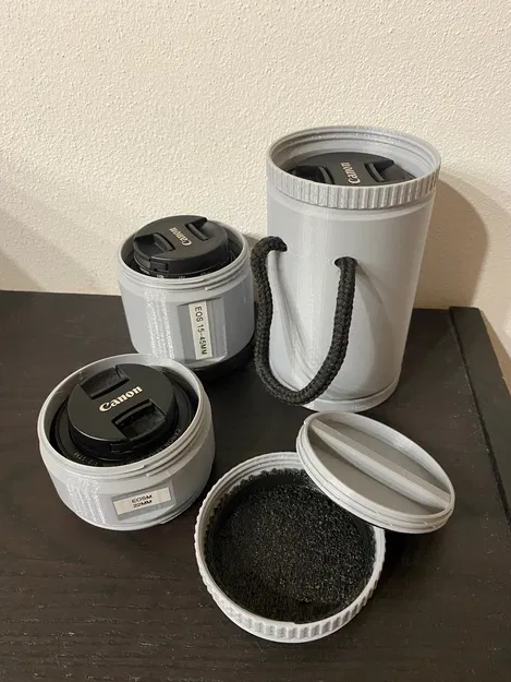 Bộ Hộp Đựng Ống Kính Canon EF-M / Set Canister - Image 3