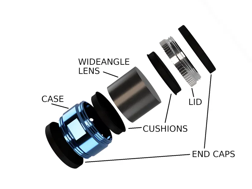 Bộ Hộp Đựng Ống Kính Canon EF-M / Set Canister - Image 4