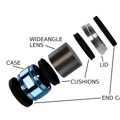 Bộ Hộp Đựng Ống Kính Canon EF-M / Set Canister