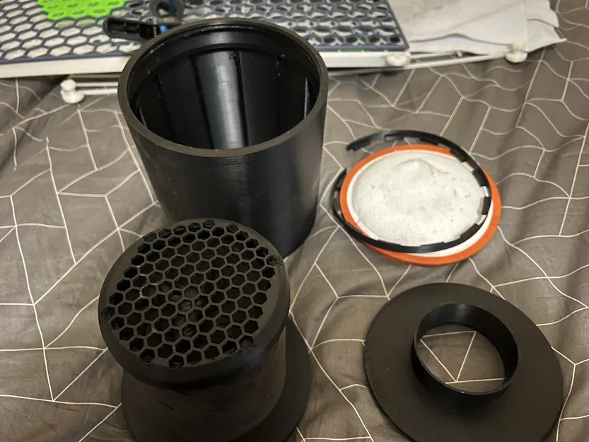 Bộ lọc carbon gắn ngoài cho máy in 3D - Image 4