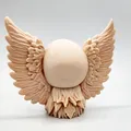 Mô hình Skull with Wings 3D - Đầu lâu có cánh trang trí độc đáo - Thumbnail 5