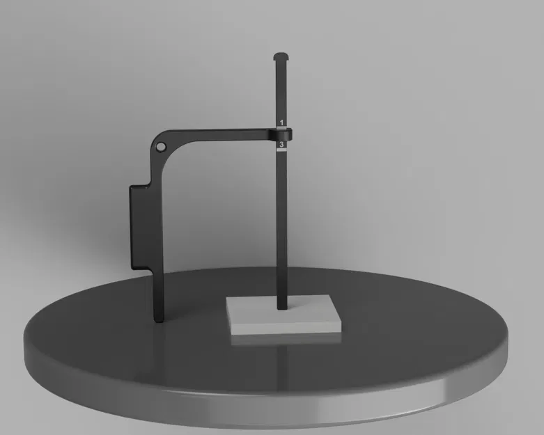 Thước đo độ dày đáy bình gốm đơn giản - Image 2