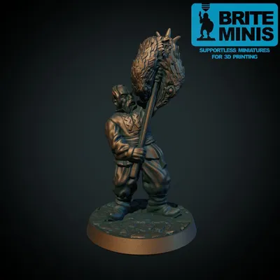 Peremoha (Mô hình Cossack không cần support, in cực chuẩn trên máy FDM)