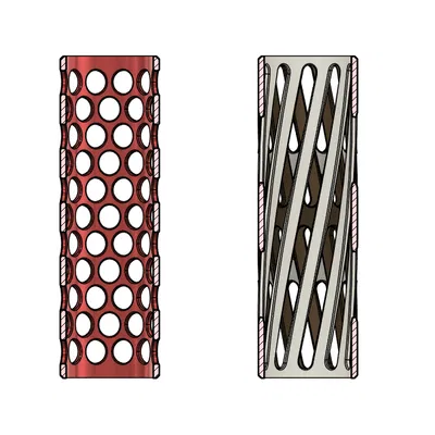 Bộ giảm thanh Airsoft V2 - 14mm CCW - Tùy chỉnh tham số hoàn toàn