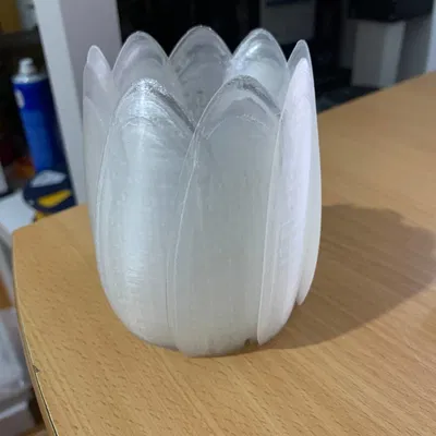 Mẫu đèn ngủ 3D hình hoa sen tinh tế (Lampara Modelo #1)