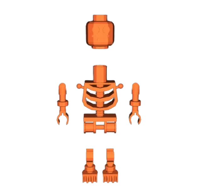 Mô hình bộ xương LEGO (LEGO Skeleton) in 3D chi tiết dễ lắp ráp - Image 1