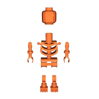Mô hình bộ xương LEGO (LEGO Skeleton) in 3D chi tiết dễ lắp ráp