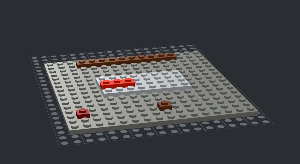 Bộ sưu tập mảnh ghép LEGO in 3D chuẩn xác (Plate LEGO Brick) - Image 2