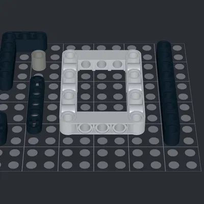 Bộ mảnh ghép LEGO Technic Liftarm in 3D chất lượng cao