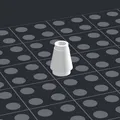 Mô hình gạch LEGO hình nón (Cone LEGO Brick) in 3D chi tiết - Thumbnail 2