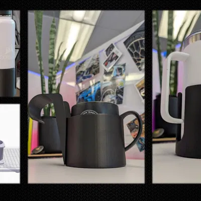 Giá để ly cho khung buồng lái đua xe mô phỏng Fanatec Clubsport GT