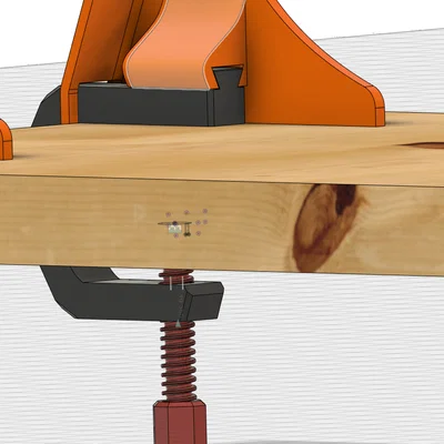 Aperolino MK2 // Kẹp bàn với ốc vít M16 (Kích thước: S, L)
