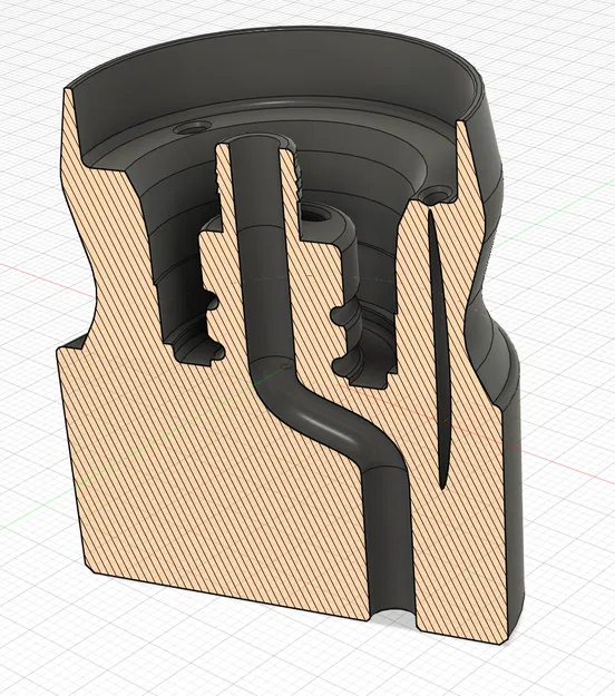 Aperolino MK2 // Khối van cho chai thủy tinh (có thoát tràn & ron kép) - Image 5