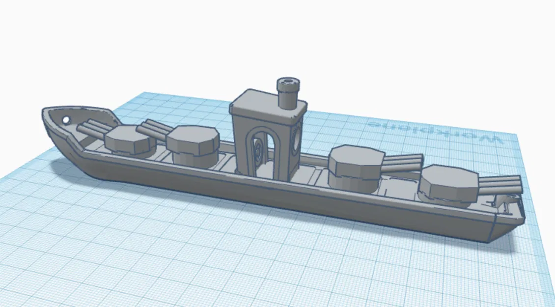 USS Benchy: Mô hình tàu chiến hầm hố cho anh em đam mê in 3D - Image 1
