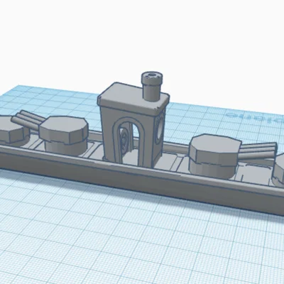 USS Benchy: Mô hình tàu chiến hầm hố cho anh em đam mê in 3D