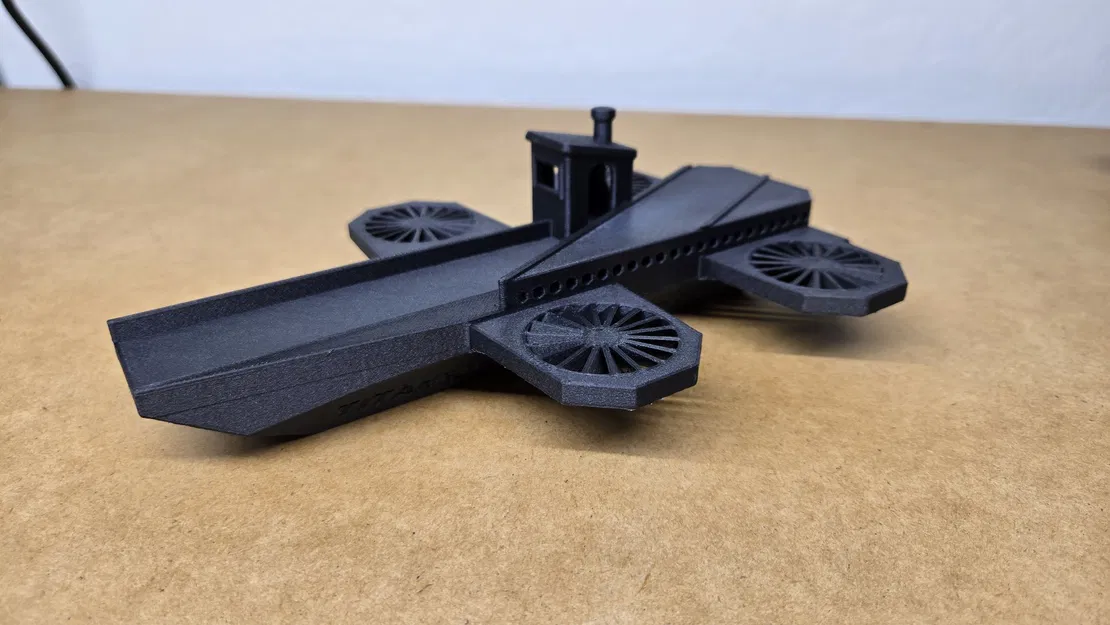 Mô hình BenchyCarrier: Sự kết hợp giữa Benchy và Helicarrier độc đáo - Image 1