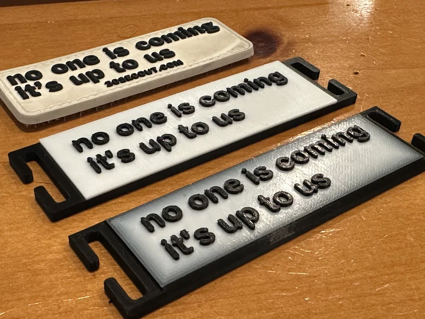 Tấm bảng MOLLE quote cá tính - Image 2