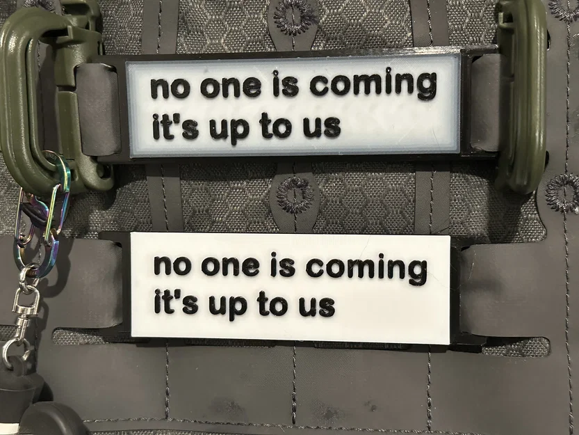 Tấm bảng MOLLE quote cá tính - Image 4