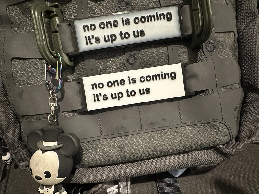 Tấm bảng MOLLE quote cá tính - Image 5