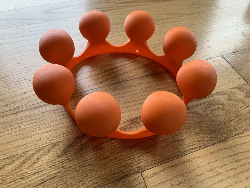 Mô hình Vương miện Hoàng gia (Crown Toy) in 3D không cần support - Image 4