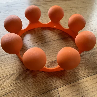 Mô hình Vương miện Hoàng gia (Crown Toy) in 3D không cần support
