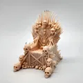 Mô hình Ngai Vàng Xương (Throne of Bone Miniature) - Thumbnail 1