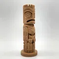 Mô hình Cột Totem Đại bàng (Eagle Totem Pole) trang trí nghệ thuật 3D - Thumbnail 4