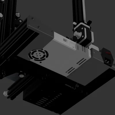 Giá đỡ bộ nguồn (PSU) cho Ender 3