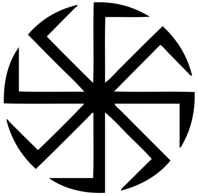 Mô hình in 3D biểu tượng Kolovrat phong cách cổ đại - Image 1