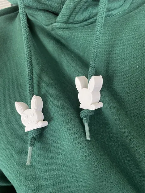 Hạt xỏ dây rút hình Thỏ Phục sinh - Image 1