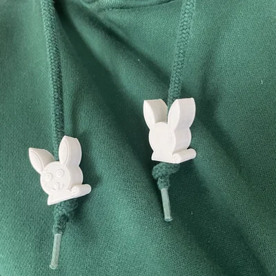 Hạt xỏ dây rút hình Thỏ Phục sinh