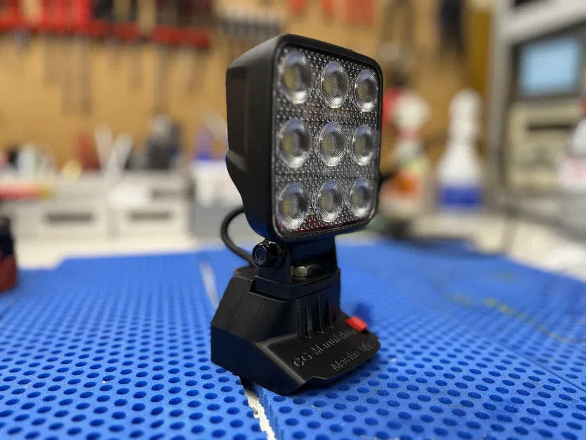 Bộ chuyển đổi pin Metabo 18V / Đèn công trình - Image 2