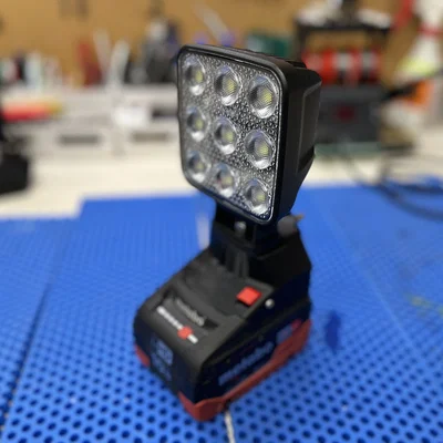 Bộ chuyển đổi pin Metabo 18V / Đèn công trình