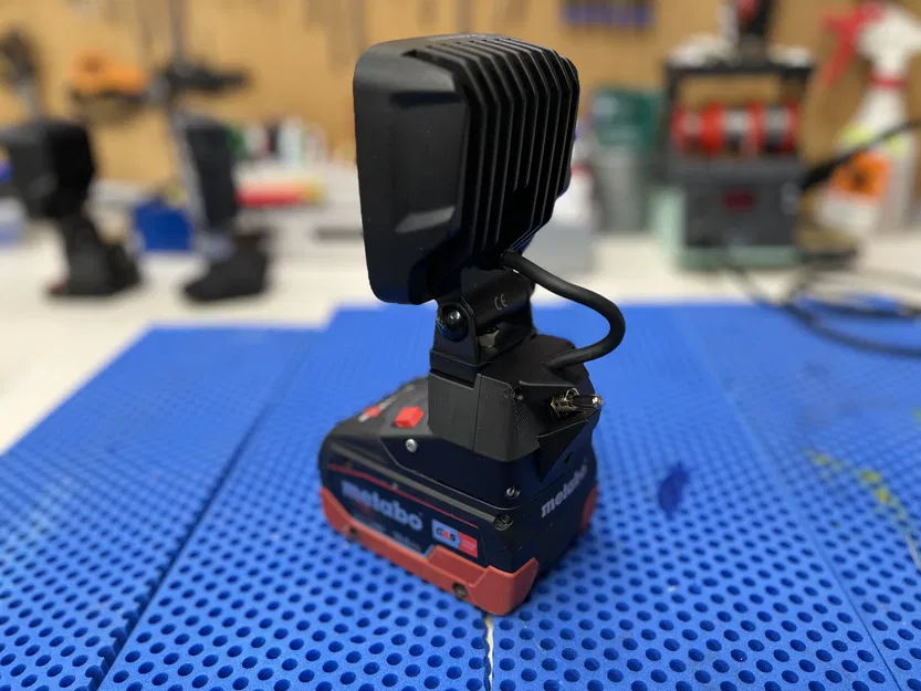 Bộ chuyển đổi pin Metabo 18V / Đèn công trình - Image 5