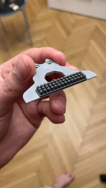 Dụng cụ làm sạch đầu in silicon cho Creality K1C (dùng gạt nhựa Bambu A1) - Image 1