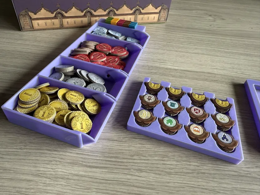 Bộ Insert Cho Board Game Middle Age - Image 1