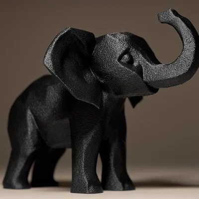 Tượng Voi May Mắn Trang Trí (Happy Elephant Decor Figurine)