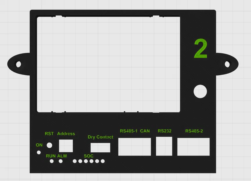 Hộp đựng màn hình và bo mạch giao diện cho JK-BMS (Có nhãn) - Image 7