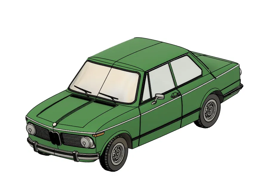 Mô hình xe BMW 2002 tỉ lệ 1:24 - Image 5