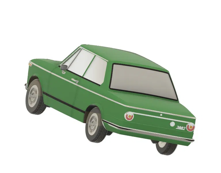 Mô hình xe BMW 2002 tỉ lệ 1:24 - Image 8