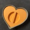 Bộ khuôn cắt và khuôn tạo hình đĩa đất sét trái tim - Thumbnail 7